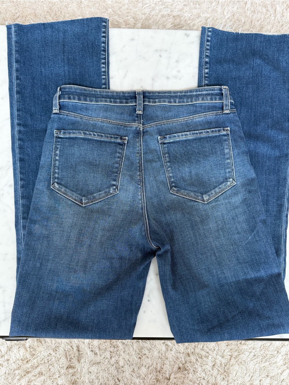L'AGENCE Ruth High Rise Straight Jeans in Cambridge - NWT - Picture 8 of 12